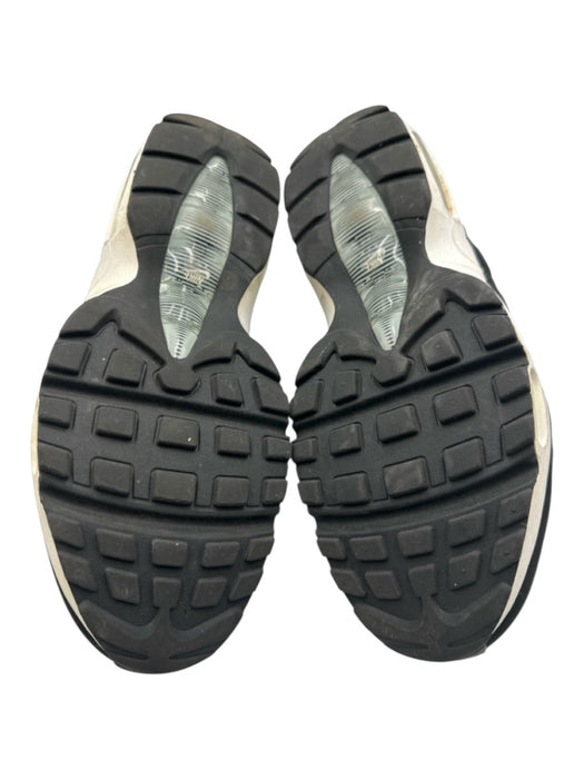 Nike Shoe Size 9.5 AS IS Black & White Suede & Mesh Two Tone Sneaker Men's Shoes Black & White / 9.5