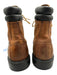 Red Wing Shoe Size 8 Brown Leather Solid Outdoors Boot Men's Shoes Brown / 8