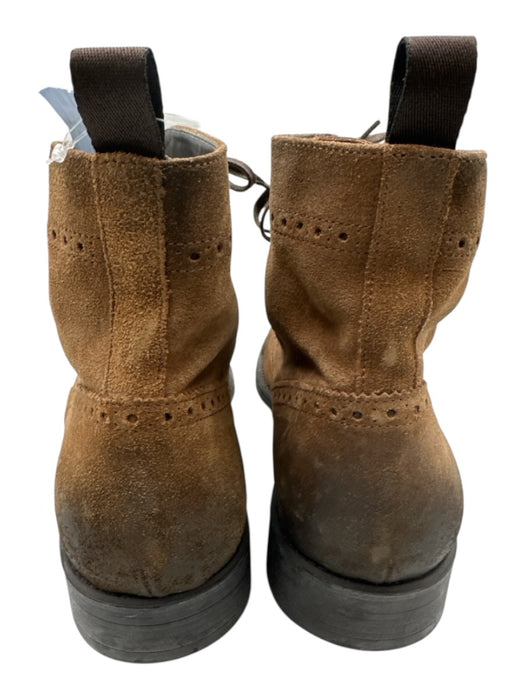 To Boot New York Shoe Size 8 Brown Suede Broguing Boot Men's Shoes Brown / 8