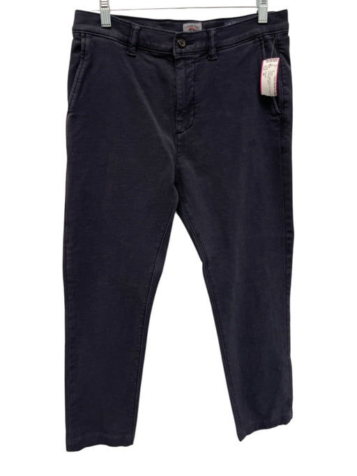 Faherty Size 30 Gray Cotton Blend Solid Khaki Men's Pants Gray / 30