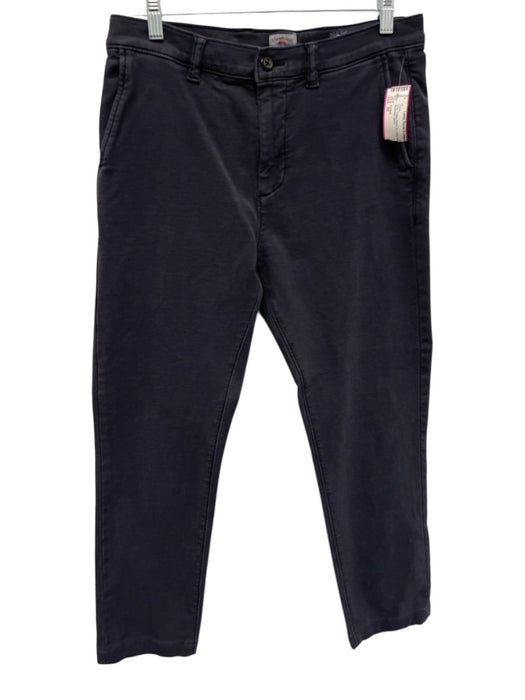 Faherty Size 30 Gray Cotton Blend Solid Khaki Men's Pants Gray / 30