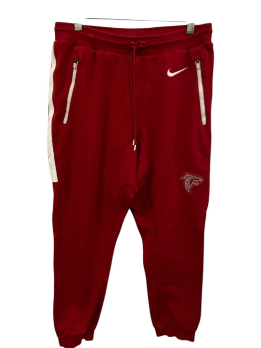 Nike Size M Red Cotton Blend Solid Jogger Men's Pants Red / M
