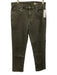 Faherty Size 30 Olive Green Cotton Blend Solid Jean Men's Pants Olive Green / 30