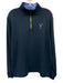 Peter Millar Size M Blue Synthetic Solid Athletic Men's Long Sleeve Shirt Blue / M