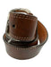 Martin Dingman Brown Leather Solid Men's Belt Brown