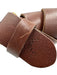 Polo Brown Leather Solid Men's Belt Brown