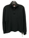 The North Face Size S Black Wool Solid Quarter Zip Men's Sweater Black / S