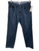Peter Millar Size 30 Blue Cotton Blend Solid Khakis Men's Pants Blue / 30