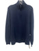 The North Face Size S Blue Wool Solid Quarter Zip Men's Sweater Blue / S