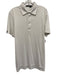 RLX Size M White Cotton Solid Polo Men's Short Sleeve White / M