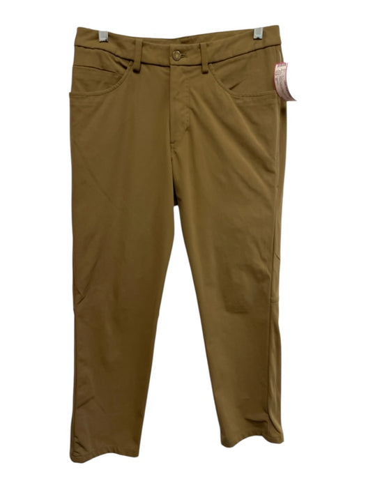 Lululemon Size 30 Dark Tan Synthetic Solid Athletic Khakis Men's Pants Dark Tan / 30