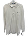 Polo Golf Size M White Cotton Solid Polo Men's Long Sleeve Shirt White / M