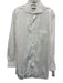 Peter Millar Size M White Cotton Solid Front Pocket Miltered Long Sleeve Shirt White / M