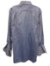 Thomas Pink Size 15.5 Blue Cotton Striped Button Up Men's Long Sleeve Shirt Blue / 15.5