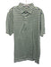 Peter Millar Size M Green & Blue Cotton Striped Polo Men's Short Sleeve Green & Blue / M