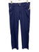 Peter Millar Size 30 Blue Synthetic Plaid Khaki Athleisure Men's Pants Blue / 30