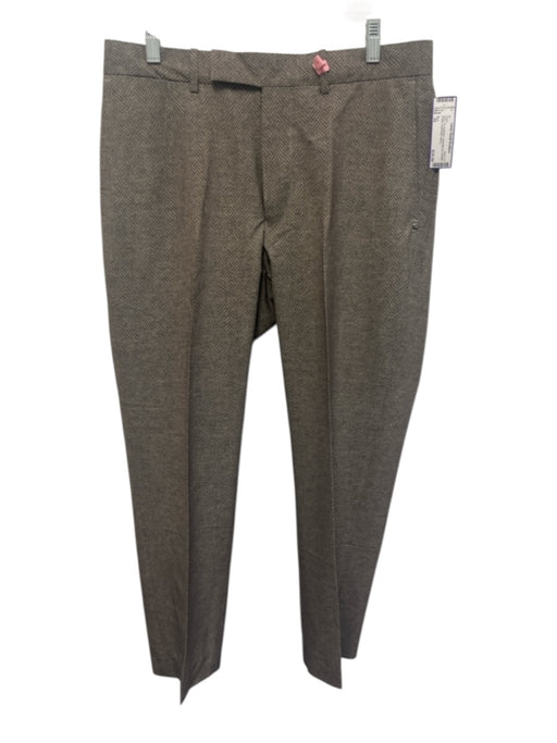 RLX Size 32 Gray Synthetic Herringbone Athletic Khakis Men's Pants Gray / 32