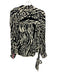 Veronica Beard Size 4 Black & White Viscose Long Sleeve Abstract Print Jacket Black & White / 4