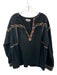 Isabel Etoile Marant Size 42 Black, Red, Yellow Cotton Long Sleeve Top Black, Red, Yellow / 42