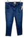 Paige Size 32 Medium dark wash Cotton Blend Denim High Rise Slim Straight Jeans Medium dark wash / 32
