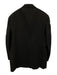 H Stockton Black Wool Blend Solid Tuxedo Men's Suit Black / 44
