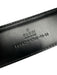 Gucci Like New Black Leather Guccissima Men's Belt Black