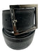 Gucci Like New Black Leather Guccissima Men's Belt Black