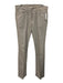 7 For All Mankind Size 33 White Linen Solid Khaki Men's Pants White / 33