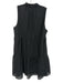 Lilly Pulitzer Size XL Black Polyester Sleeveless Ruffle mock neck eyelet Dress Black / XL