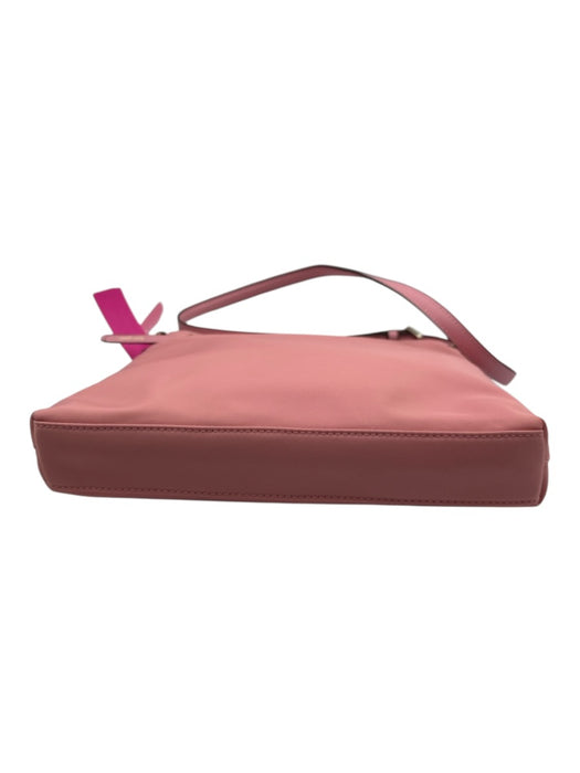Kate Spade Pink Nylon Zip Top Rectangle Crossbody Bag Pink / S