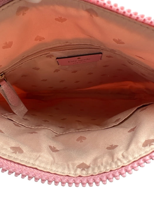 Kate Spade Pink Nylon Zip Top Rectangle Crossbody Bag Pink / S