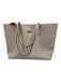 Coach Cream White Pebble Leather Gold hardware Top Handle Magnetic Close Bag Cream White / M/L