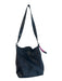 Coach Black Leather Silver Hardware Cross Body Zip Close Inside Pockets Bag Black / M