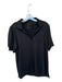 Tuckernuck Size XL Black Polyester Short Sleeve Collar Polo Athletic Top Black / XL