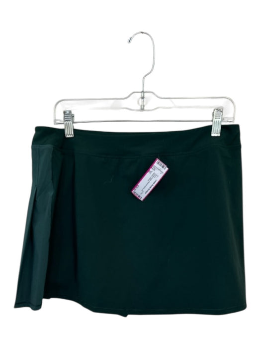 Vuori Size XL Forest Green Polyester Blend Slit Athletic Skort Forest Green / XL