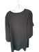 Anna Cate Size L Black Polyester V Neck Ruffle Sleeves Flowy Mini Dress Black / L