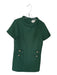 Tuckernuck Size L Forest Green Polyester Tweed Gold Button Detail Mini Dress Forest Green / L