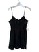 Petal + Pup Size XL Black Cotton Spaghetti Strap smocked Dress Black / XL
