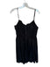 Petal + Pup Size XL Black Cotton Spaghetti Strap smocked Dress Black / XL