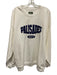 Daily Drills Size M/L White & Navy Blue Cotton Long Sleeve Crew Neck Sweatshirt White & Navy Blue / M/L