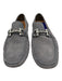 Salvatore Ferragamo Shoe Size 8 Box Incl Gray Suede Horsebit Men's Shoes Gray / 8