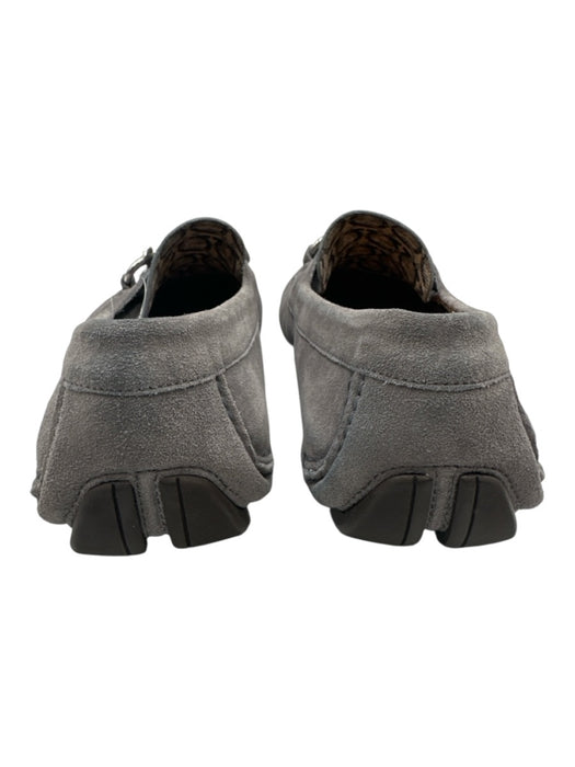 Salvatore Ferragamo Shoe Size 8 Box Incl Gray Suede Horsebit Men's Shoes Gray / 8