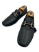 Salvatore Ferragamo Shoe Size 8 Navy Blue Leather Horsebit Men's Shoes Navy Blue / 8