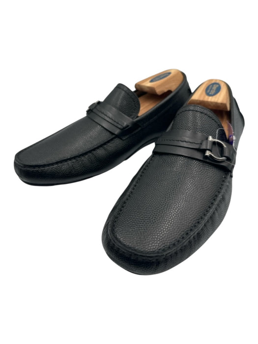 Salvatore Ferragamo Shoe Size 8 Box Incl Black Leather Men's Shoes Black / 8