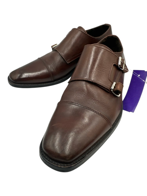 To Boot New York Shoe Size 7.5 Box Incl Brown Leather Double Monk Men's Shoes Brown / 7.5