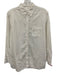 Equipment Femme Size S White Cotton Long Sleeve Button Up Collared Shirt Top White / S