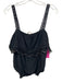 Ramy Brook Size L Black Polyester Sleeveless Grommet Detail Elastic Waist Top Black / L