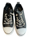 Bonavi Shoe Size 39 Black & White Manmade Material Round Toe lace up Shoes Black & White / 39