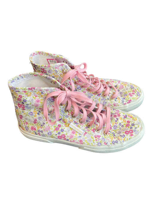 Love Shack Fancy Shoe Size 8 Pink & Multi Manmade Material Almond Toe Shoes Pink & Multi / 8