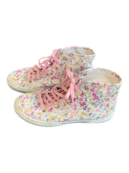 Love Shack Fancy Shoe Size 8 Pink & Multi Manmade Material Almond Toe Shoes Pink & Multi / 8
